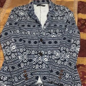 Blazer/sweater combo
